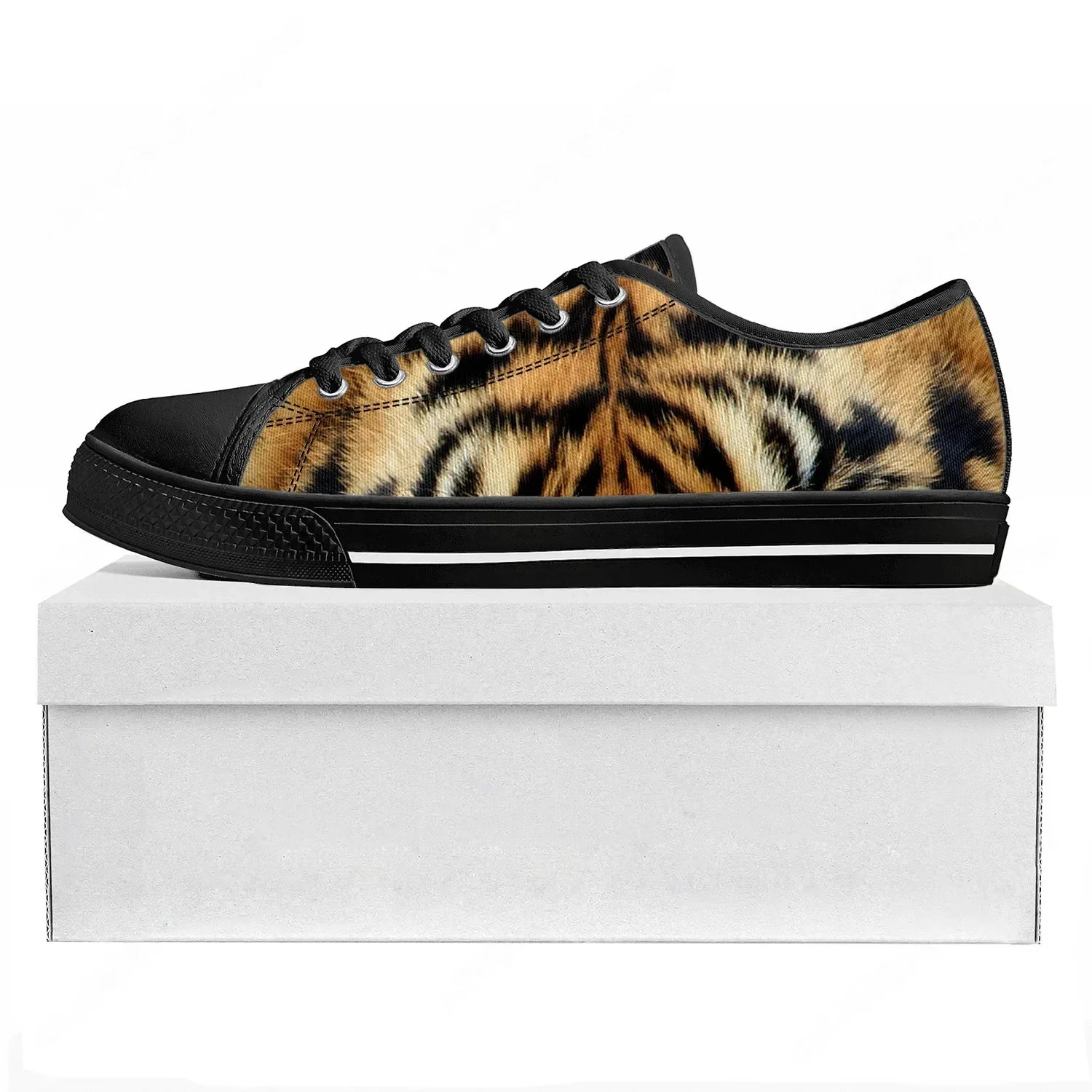 Tiger Stripe 3D Print Low Top  - 3D Printing Quality recensie en prijs