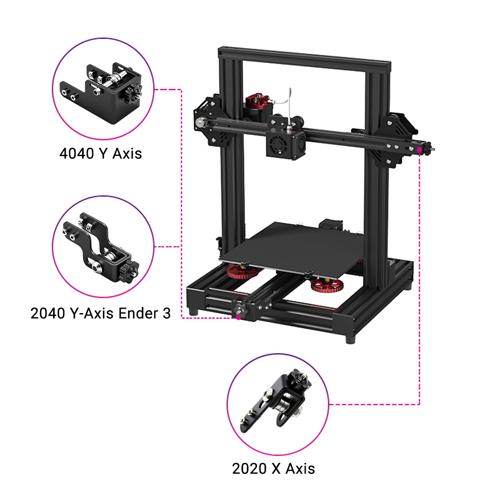 3D Printer Onderdelen Riemspan - 3D Printing X Axis recensie en prijs